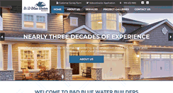 Desktop Screenshot of bdbluewaterbuilders.com